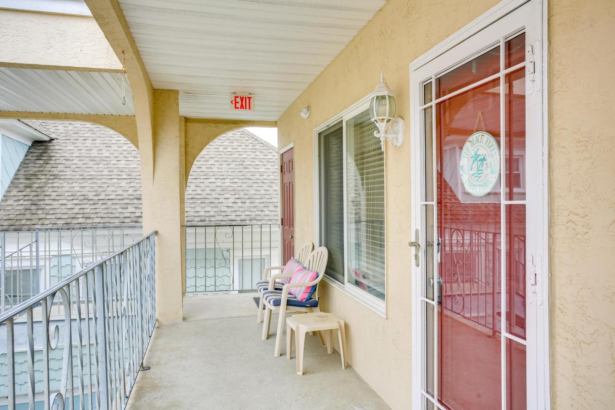 Quaint Wildwood Condo About Walk To Beach! Экстерьер фото